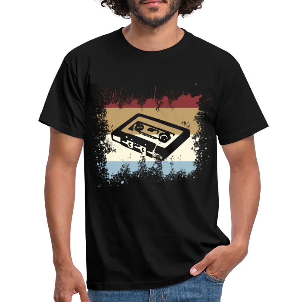 Retro Style Oldschool Tape Musik Kassette Vintage Mixtape T-Shirt