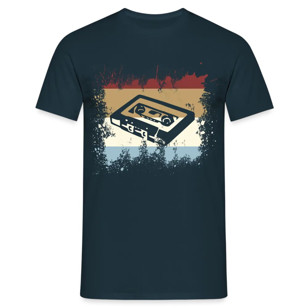Retro Style Oldschool Tape Musik Kassette Vintage Mixtape T-Shirt
