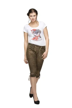 STOCKERPOINT Slimfit Hose 'Suzan' in Braun